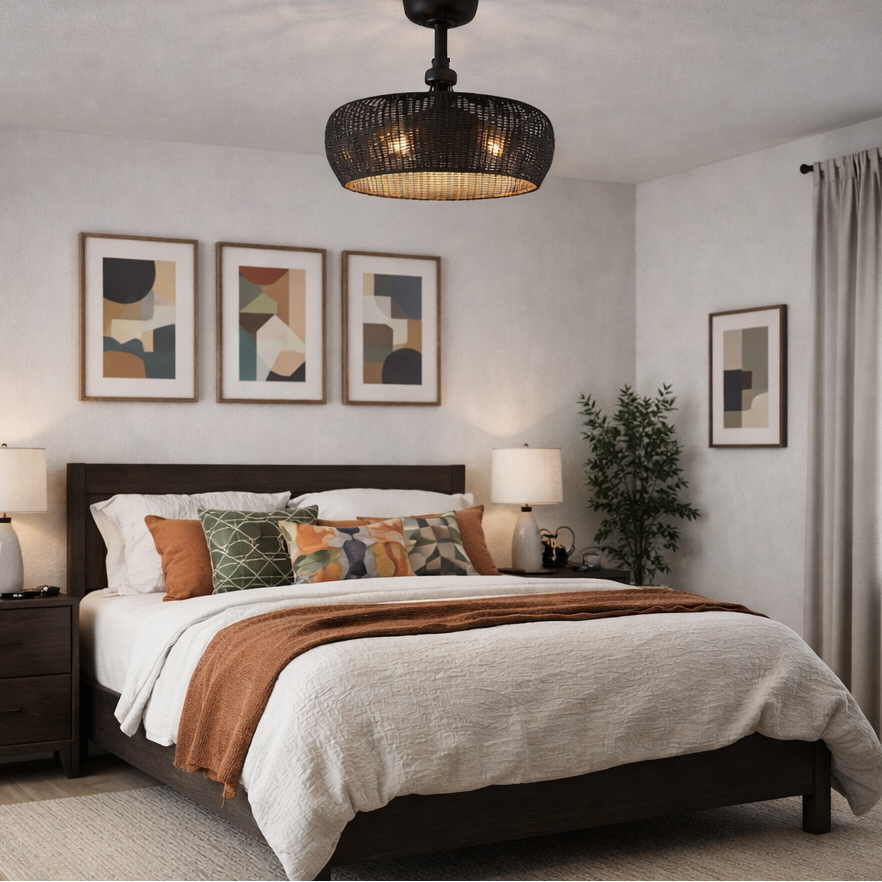 How to Pick the Right Size Fandelier for Your Room