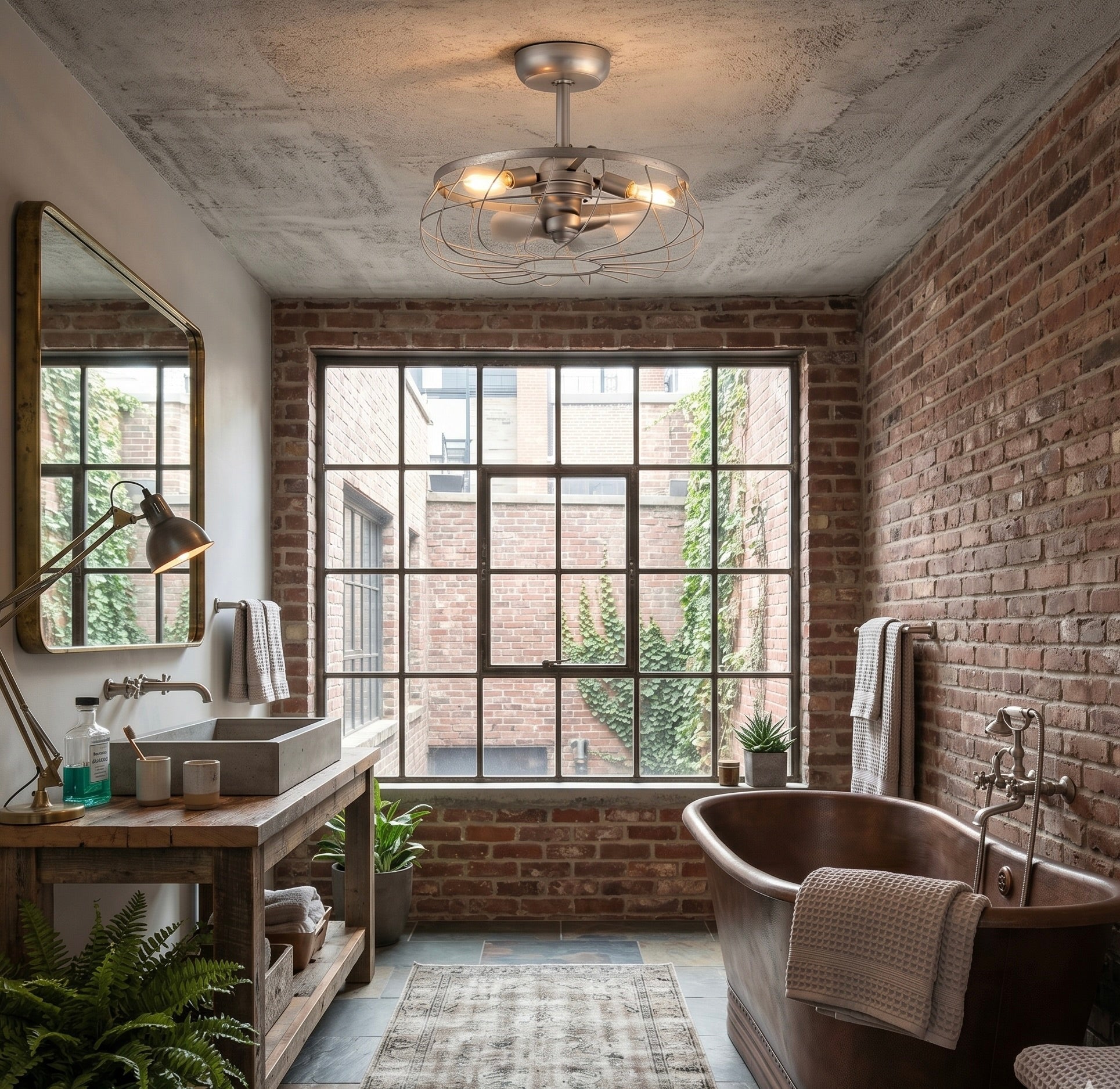 santiago fandeiler featured in industrial modern bathroom