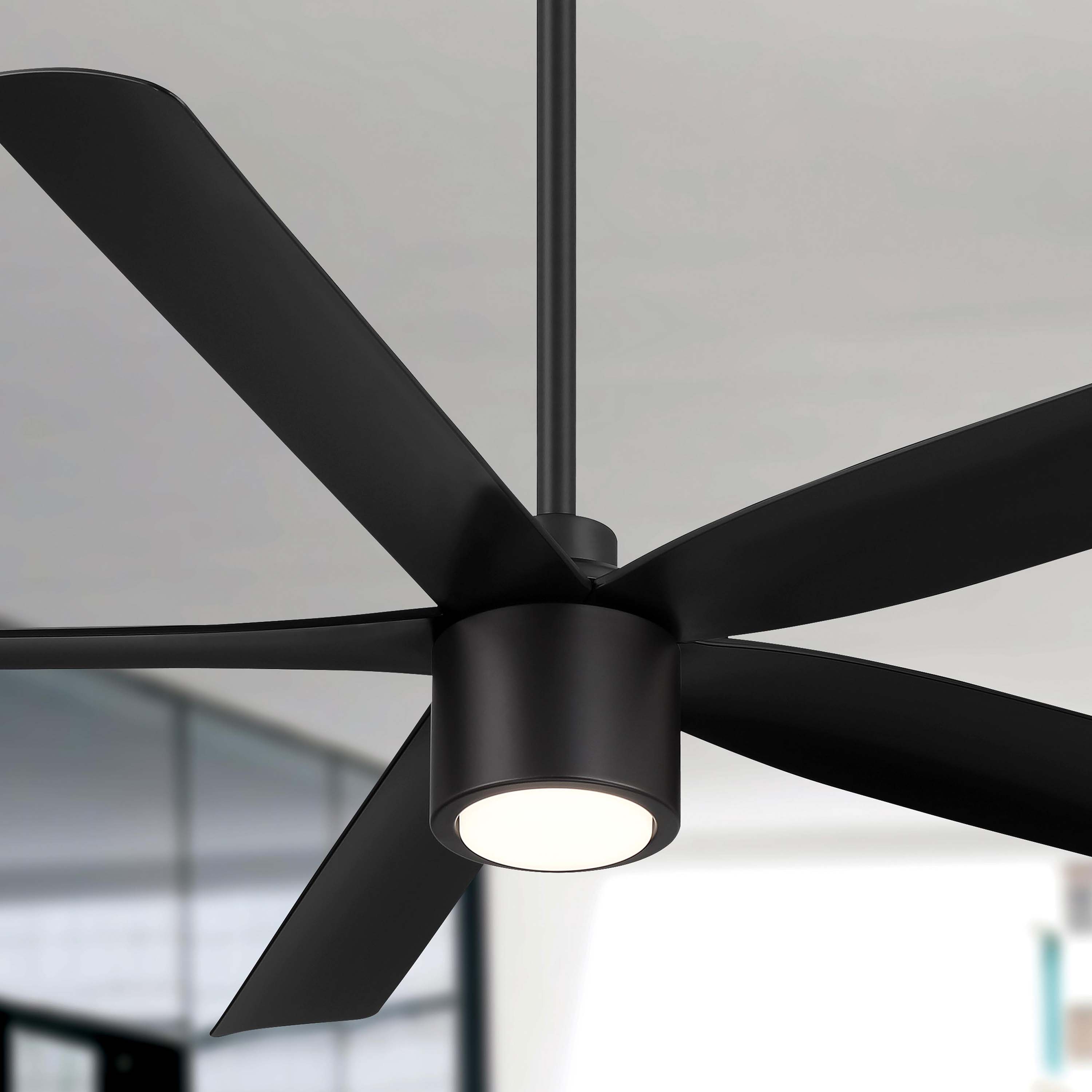 RAVIAN 60-inch 5-blade ceiling fan with sleek modern design and remote control
