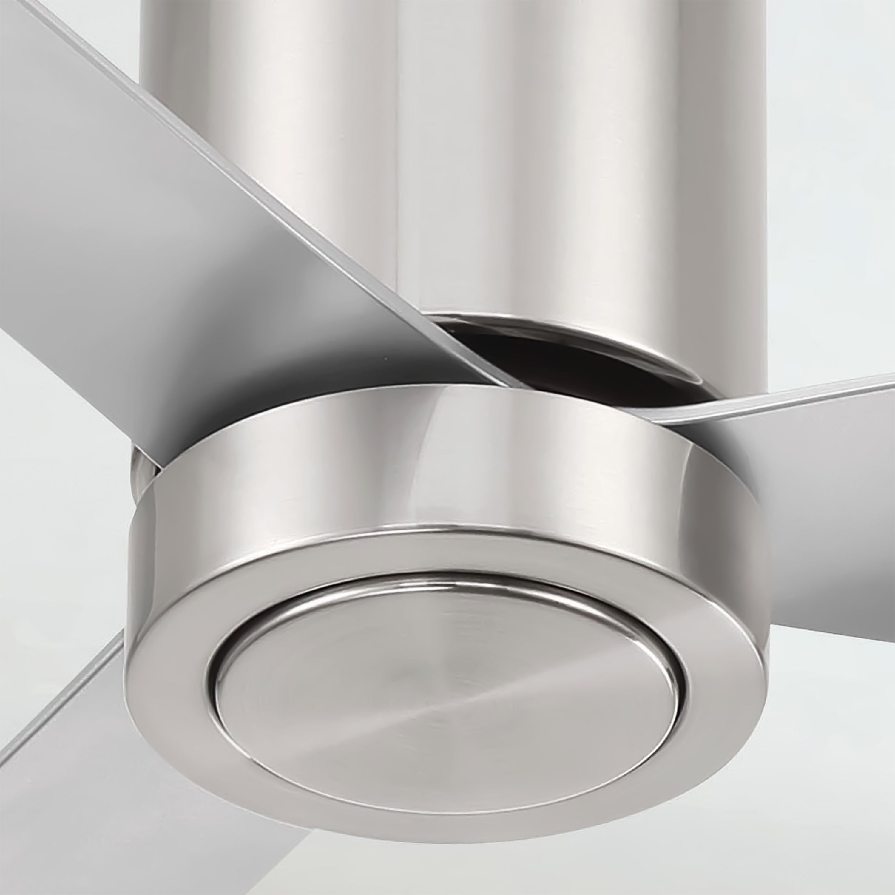 Close-up of cormac ceiling fan blade on a white background