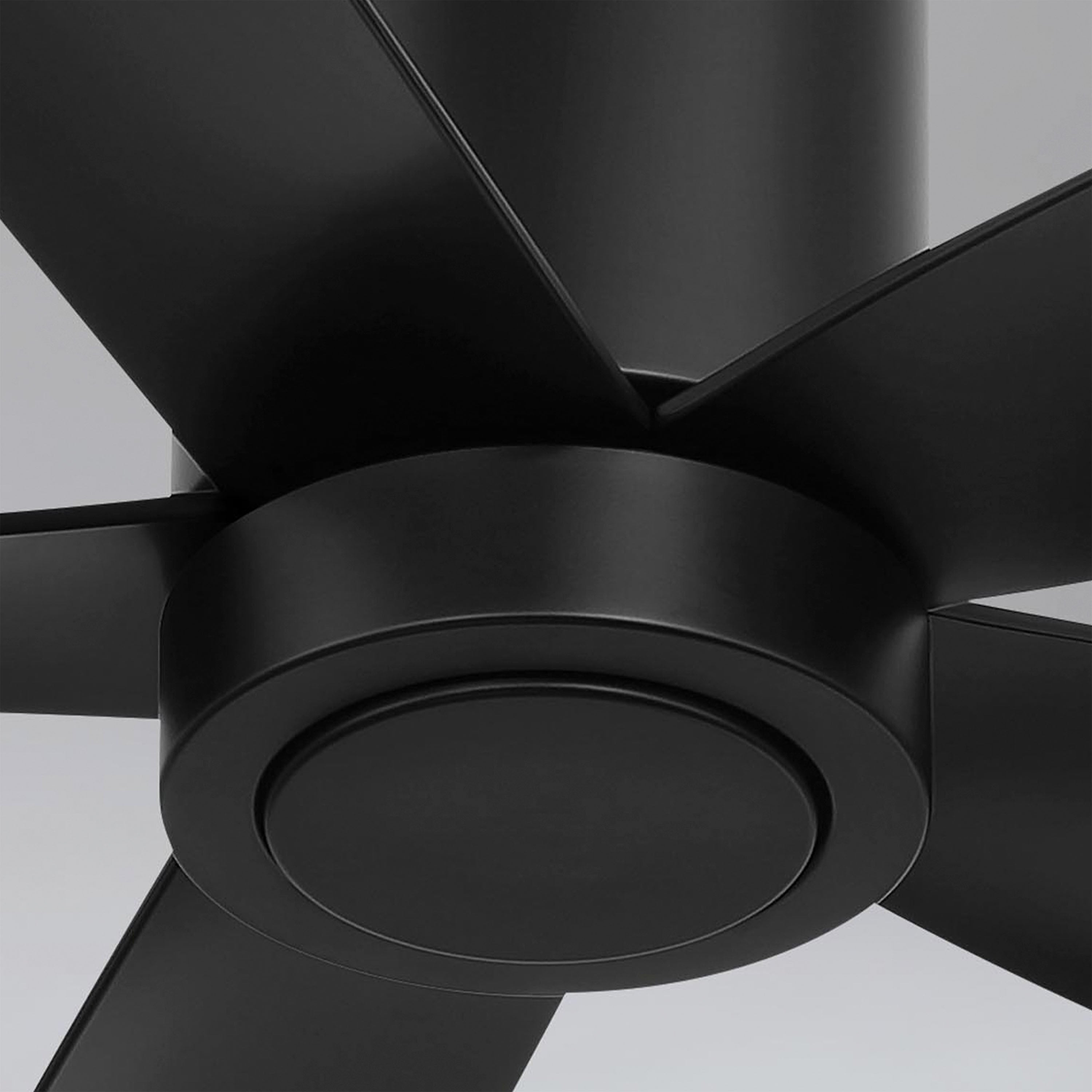CORMAC® 52" Low-Profile Ceiling Fan in matte black