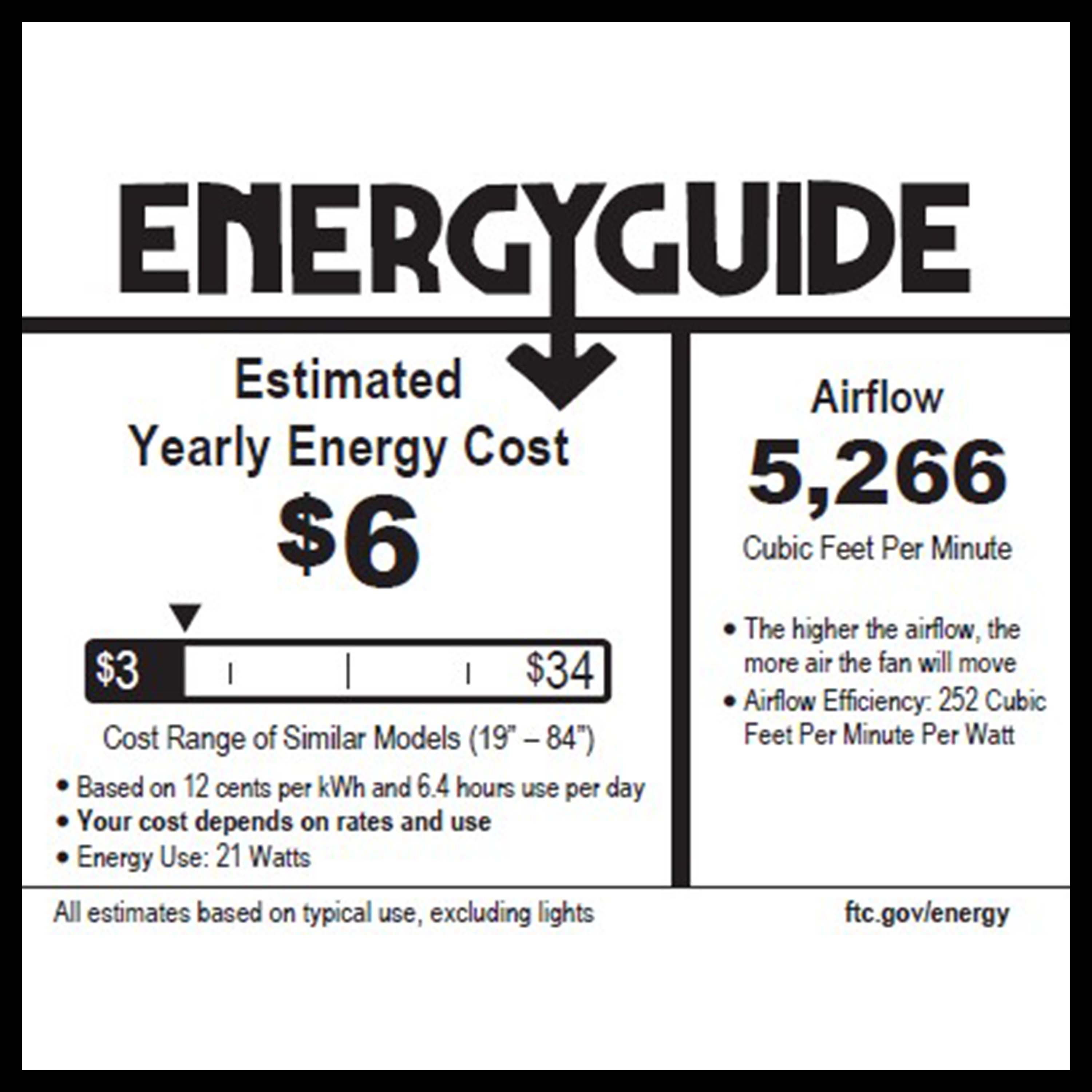RAVIAN 60-inch 5-blade ceiling fan with sleek modern design and remote control