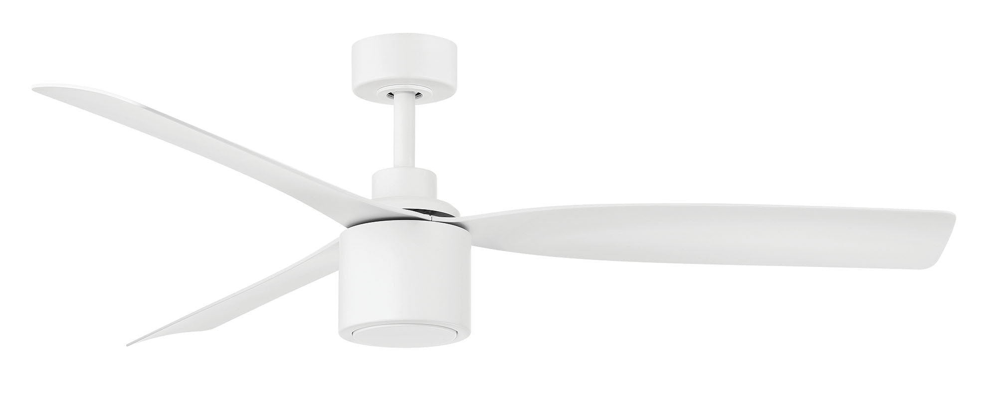 Modern Ravian 52 inch Ceiling Fan with LED light in Matte White
#finishes_matte white