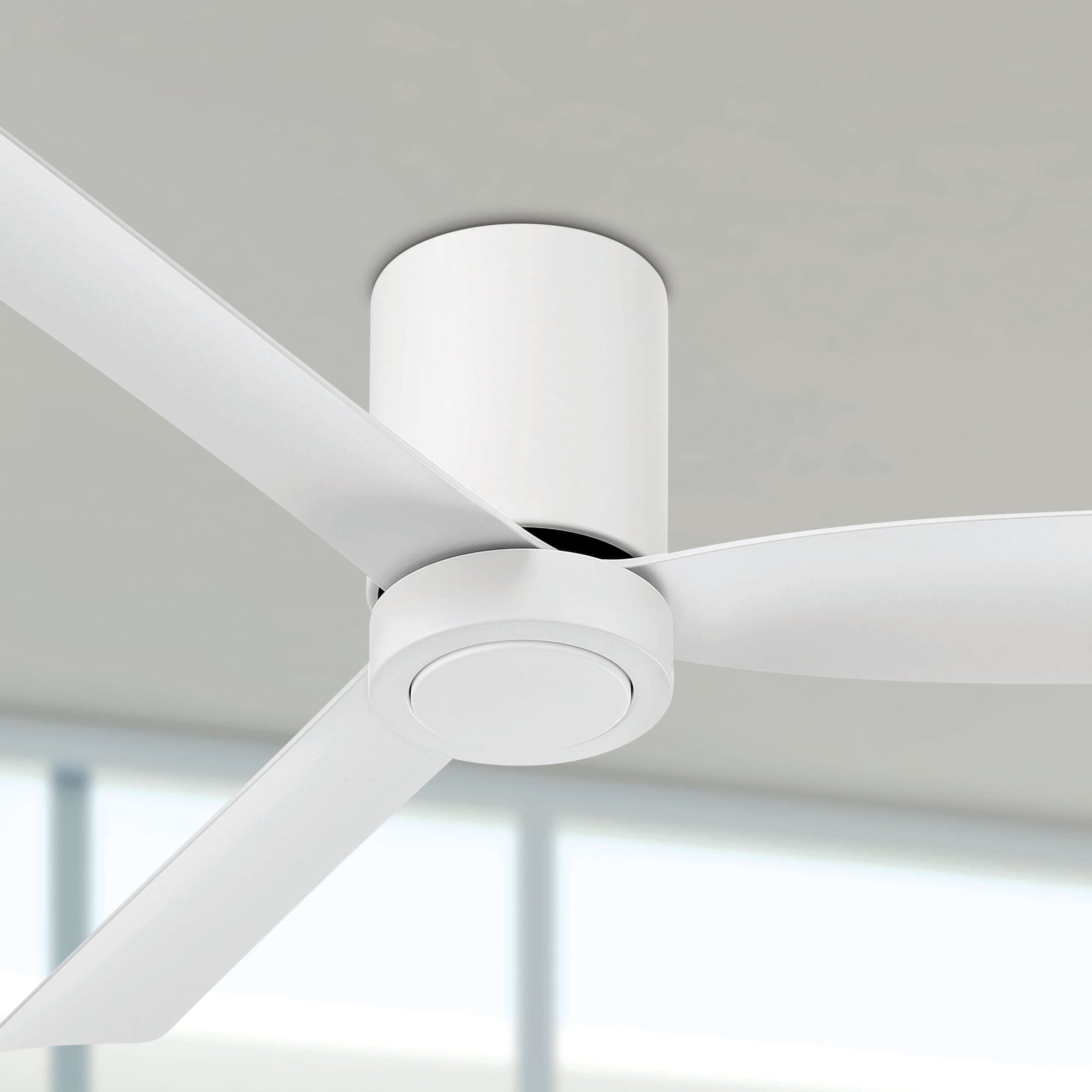 Cormac low profile Ceiling fan in Matte White - 3 - 0#finishes_matte white