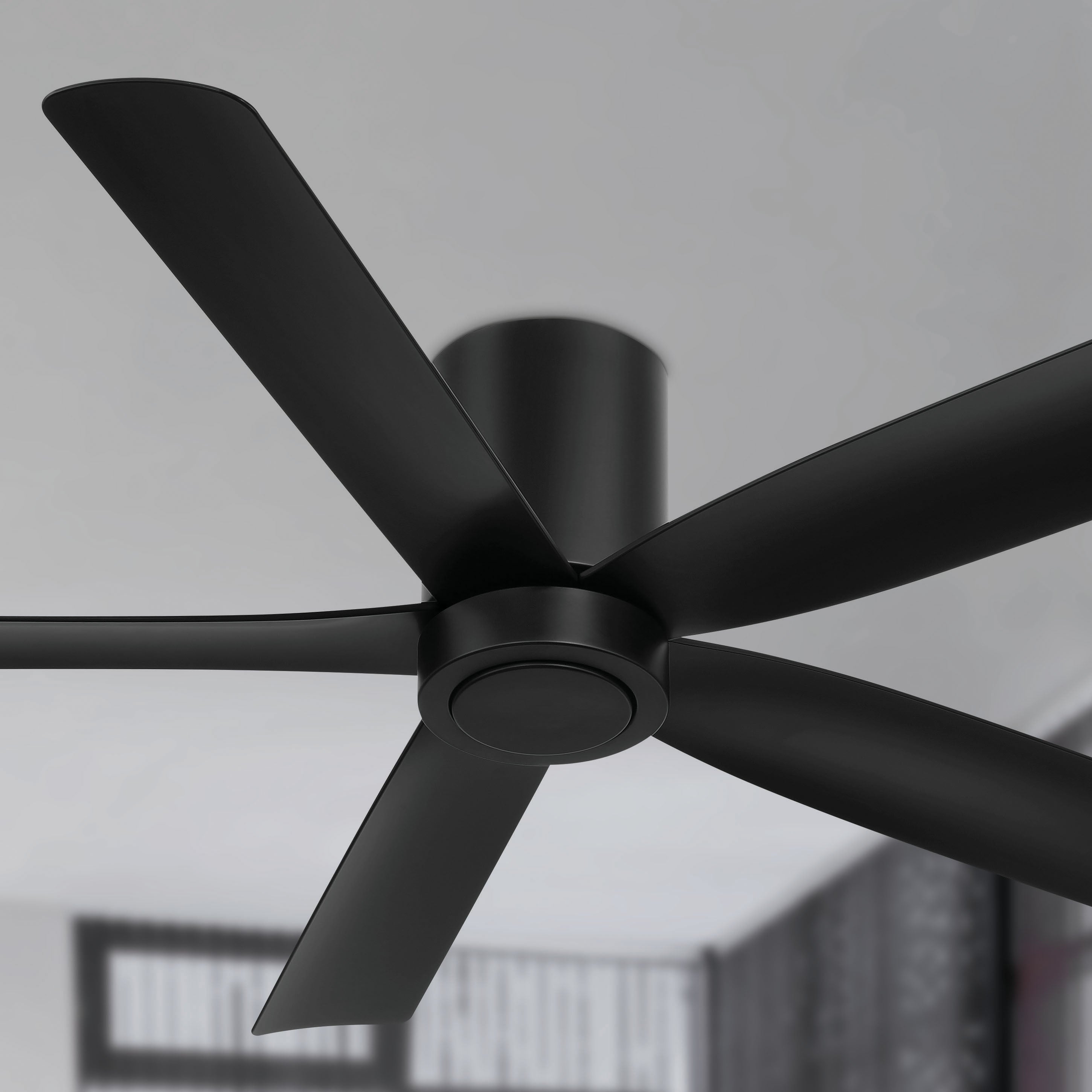 Cormac low profile Ceiling fan in Matte Black - 5 - 0#finishes_matte black