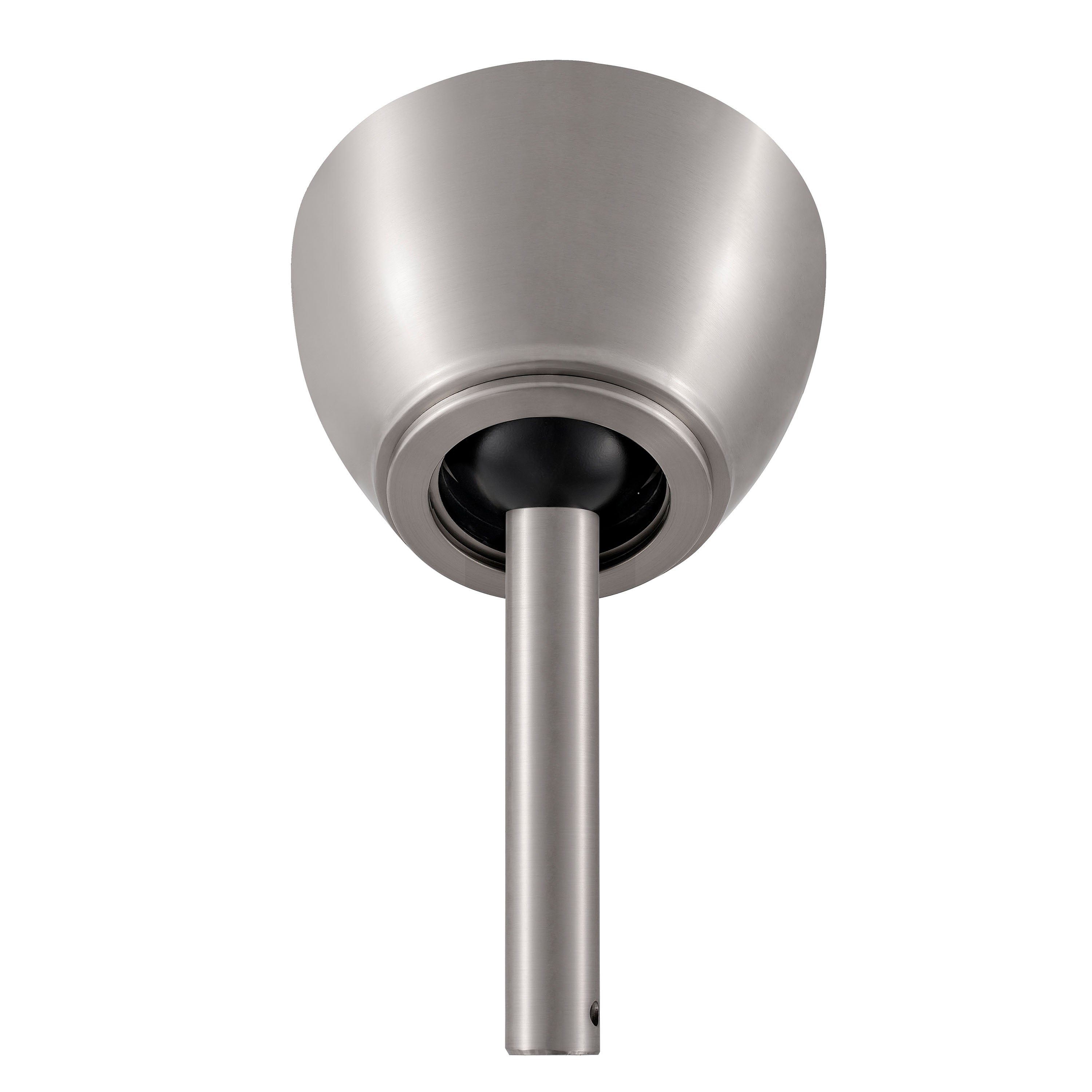 Sloped Ceiling Adapter for ORCA H₂O® Ceiling Fans in Brushed Nickel — Front Product Shot