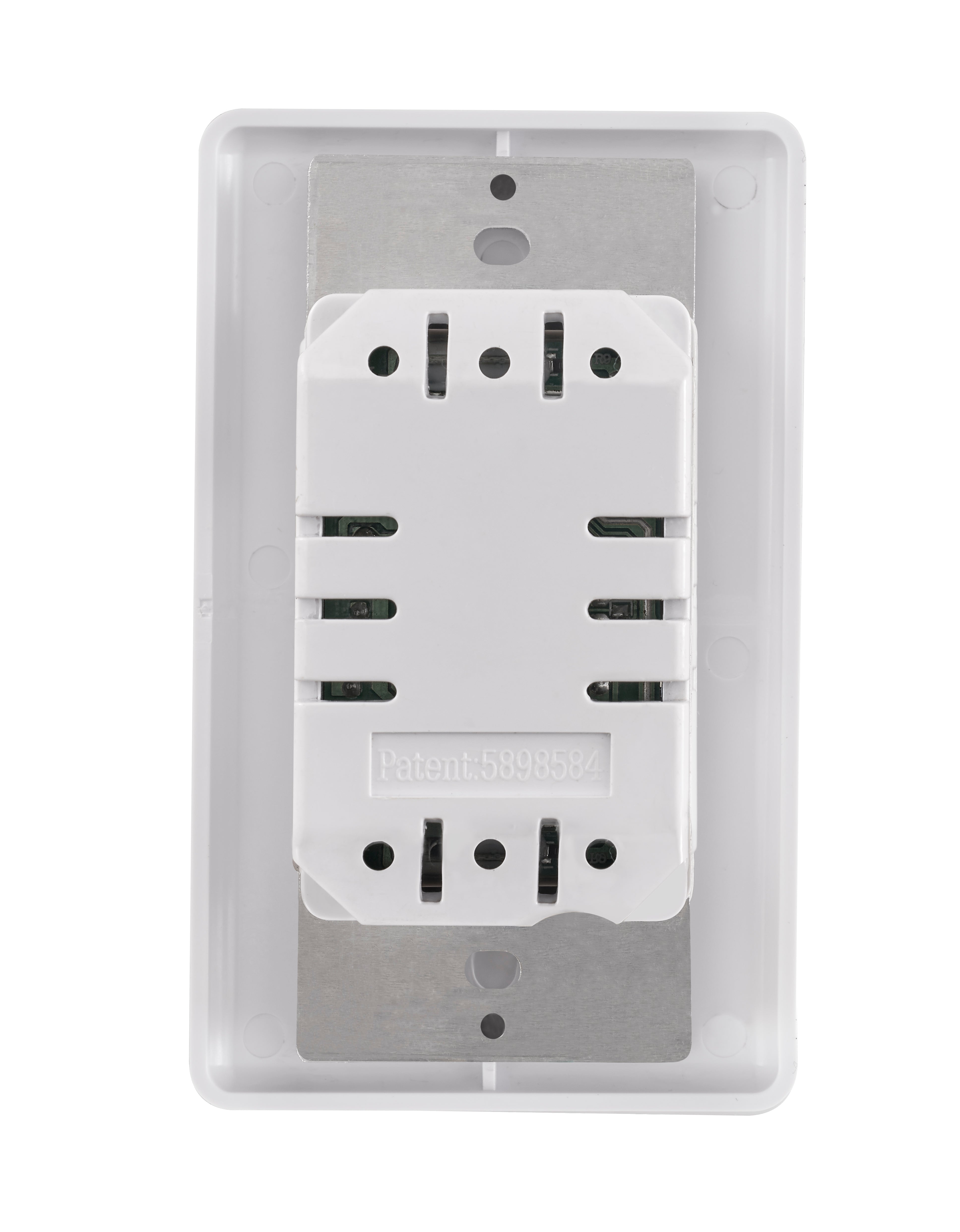 Back view of Arranmore In-Wall Remote Control for Cormac & Ravian Ceiling Fans