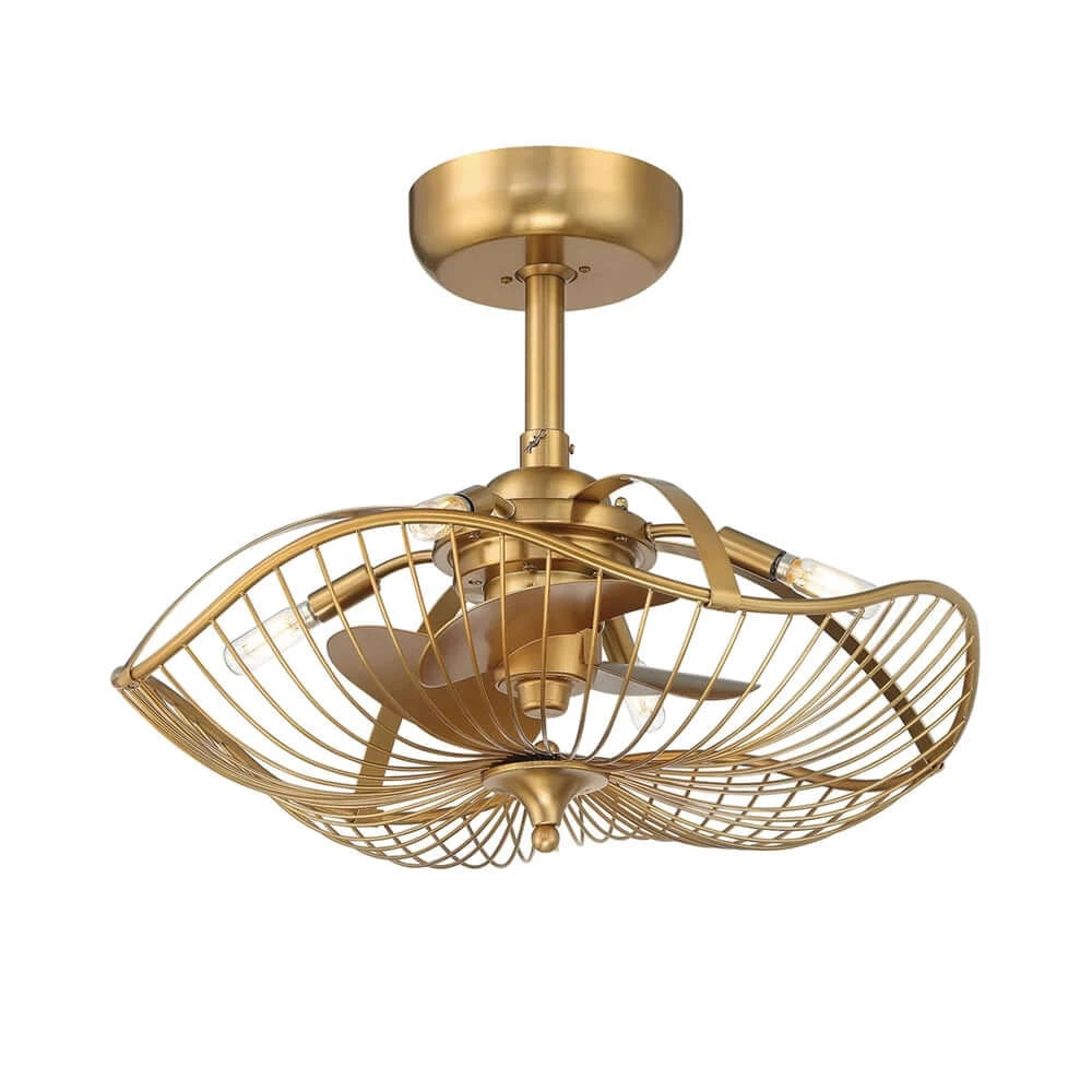 Buy Brass Ceiling Fans Online | Arranmore Lighting and Fans