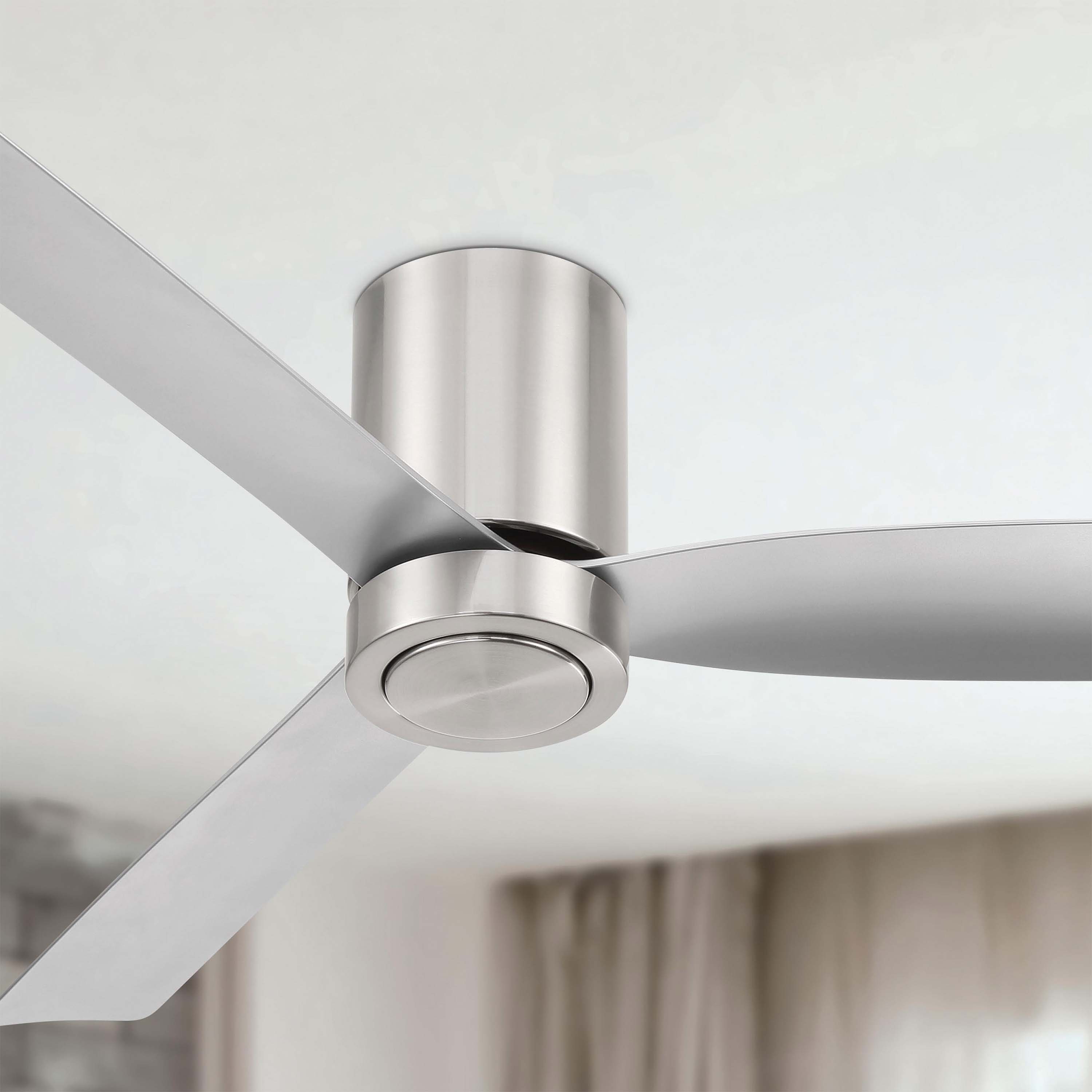 Cormac 3-blade 52 inch Ceiling fan with brushed nickel finish no light