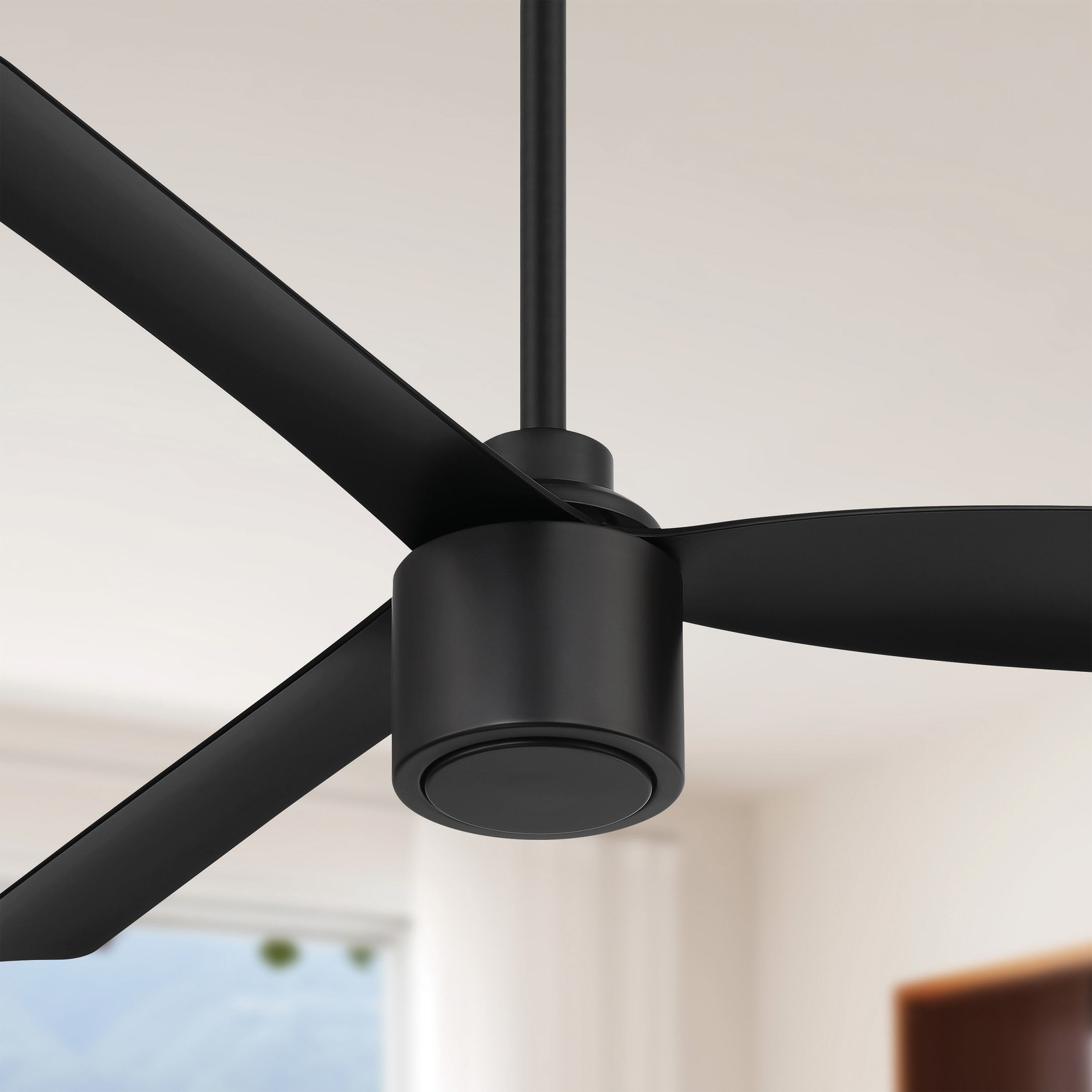 RAVIAN® 52" 3-Blade Ceiling Fan in matte black