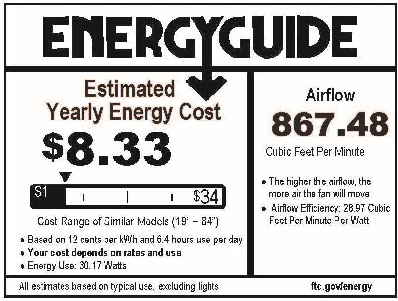 JAXON® 22" Flush Mount Caged Ceiling Fan - Matte Black