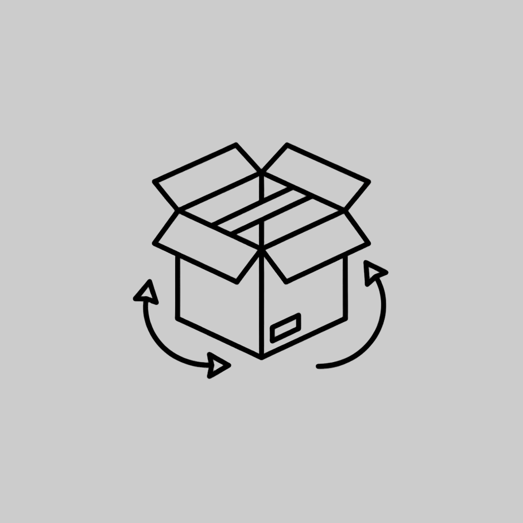 Package icon for orders and shipping