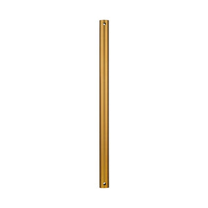 Steel Fandelier Downrod | Aged Brass